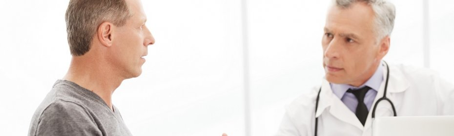A man with prostatitis to receive a urologist