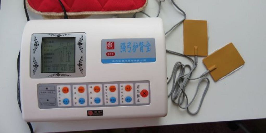 mobile device for the treatment of prostatitis