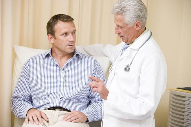 when appointing a doctor for a patient with prostatitis